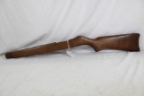 One used wood Ruger 10/22 stock. Used in like new condition.