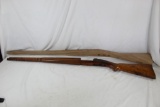 One used K98 Mauser wood rifle stock and one new wood shop cut stock.