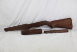 One new wood stock for M1 garand.