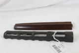 Two wood rifle forends. Used.