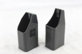 Two plastic double stack magazine hand loaders. Like new.