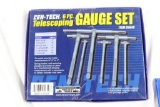 One Telescoping 6 piece gauge set. New in packaged box.