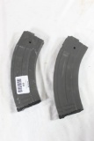 Two KCI M-30 M1 Carbine 30 round magazines. Lime new.