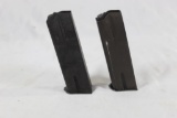 Two Browning Hi-Power 13 round 9mm magazines. Used in good condition.