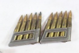 8x56mm Steyr ammo. 35 rounds in 7 clips.