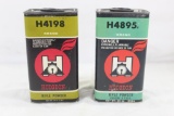 Two 1 pound containers of Hodgdon powder. One H4895 and one H4198. Both appear to be unopened and