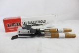 One LEE bullet mold, .459, weight 405 gr. Wood handle, as new in box.