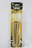 CVA brass cylinder flask for Black powder. New in package.