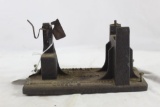 One old Herter's cast iron scale base only, no balance beam. Used. Collector scale.