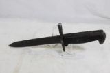 One AR/M16 bayonet. Used, no scabbard.