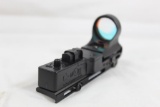 Just for Guns C-More Red dot scope with rail mount. Used in box.