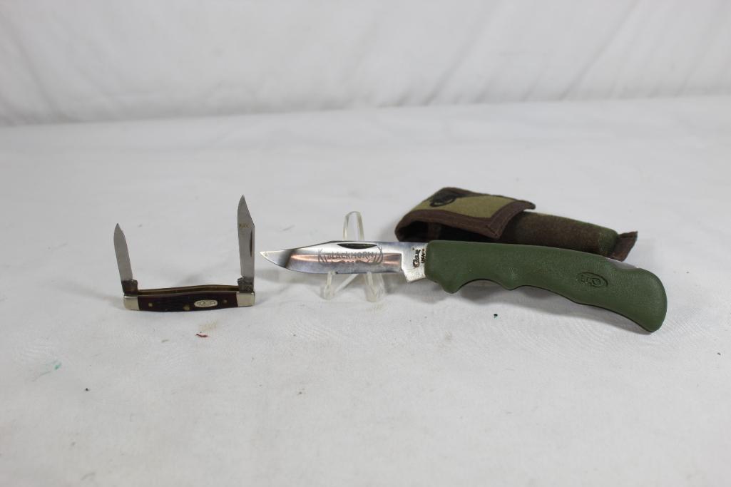 Case Blackhorn single blade lock back with 3.5 Proxibid