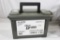One green plastic ammo box with CCI Mini-Mag 22 LR 40 gr CPRN. New. Count 1600.