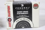 One brick 325 rounds of Federal Automatch .22 lr