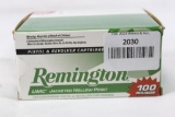 One box 100 rnds Remington .357 Mag., 125 Gr. semi-jhp.