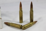 .308 Win ammo & loads. 10 loaded rounds & 30 empty brass.