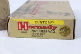Two boxes of Hornady 7mm Rem Mag 154 gr SST. New, count 40.