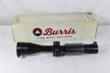 Onr Burris 3-15 x 50 Veracity rifle scope with ballistic plex crosshairs, M.A.D. knobs. New in box.