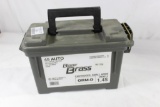 One green plastic ammo box with Blazer 45 ACP 230 gr FMJ. New. Count 200.