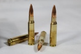 Two boxes of Winchester 308 Match 168 gr MatchKing HPBT. New, count 40.