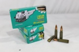 Three boxes of Brown Bear 7.62 x 39 subsonic 196 gr Bimetal FMJ. New, count 60.
