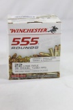 One range pak of Winchester 22 LR 36 gr JHP. New, count 555.