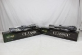 Two Weaver Model S49418 6 x 38 Black matte rifle scope, post and crosshairs. New in boxes.