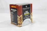 One box of Federal 22 LR value pack. 36 gr CPHP. New, count 550.