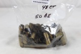 One bag of 50 AE fired brass. Count 48.
