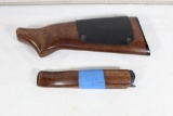 New England Arms shot gun butt stock and forearm. Used.