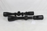 Two BSA Majestic DX 4-16 x 44 rifle scopes with BDC reticles, one with rail mount rings.