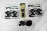Two sets of Weaver scope rings and one weaver scope bases. New in package.