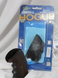 One Hogue small tactical grip sleeve for H&K, MP5, etc. New in package and one wood pistol grip for