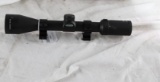 One Weaver 3-9 x 40 Duplex rifle scope with rail mount rings. Like new.