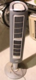 One vertical fan, air cleaner. Used.