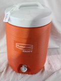 One Rubbermaid GOTT water cooler. Used in very good condition.