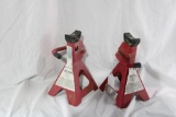 One pair of Jack stands. Used.