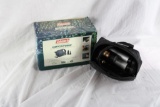 One Coleman car adapter Quick Pump, new in box and one mini foot pump in nylon zippered bag.