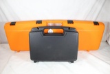 One Kimber pistol padded box and one Orange Franchi take down shotgun padded box. In good condition.