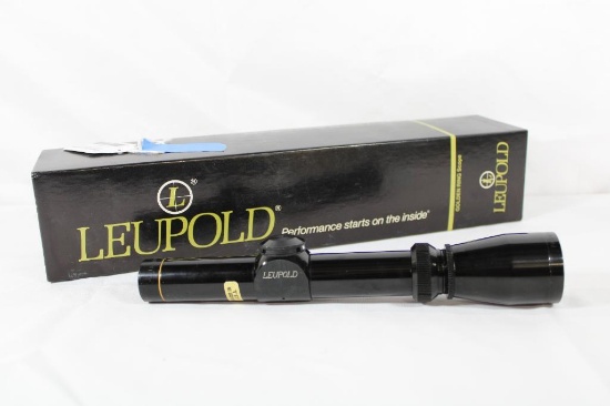 Leupold Gold Ring Vari-XII 1x4 duplex rifle scope. New in box.