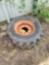 Tire for skid steer.