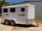 Titan 2 Horse 2009 Model Tack Room Nice Clean Trailer Texas Title