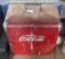 Vintage Metal coca-cola cooler