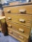 Wood Ranch Oak brand 4 drawer chest. Matches dresser in lot #533. 35