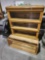 Set of sectioned bookcases 4 shelves 34