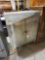 Antique 2 door metal ice box