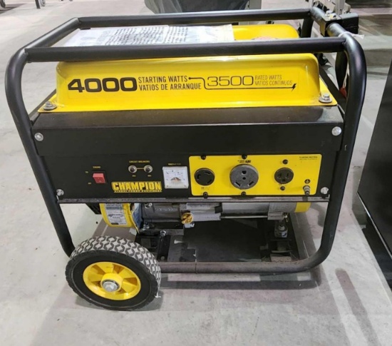 Champion 3500 watt generator