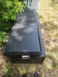 Black diamond plate toolbox