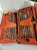 Box of tools, threaders and taps