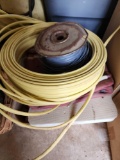 Roll of electric fence wire, roll of electric wire other misc items